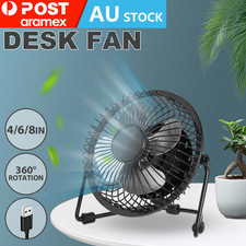 Portable mini USB Cooling Fan 360° Small Desktop Desk Quiet Computer 4/6/8 inch Fans price