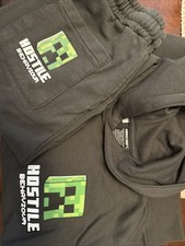 Minecraft Sweatsuit Zara Kids Size 11-12, Hoodie And Pant Set Boys' Clothing Set price