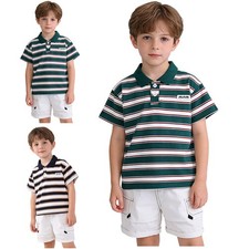 Boys Sets Park Shorts Short-Sleeved And Strip T-Shirt Suit Wear Sleeve Casual Boys' Clothing Set price