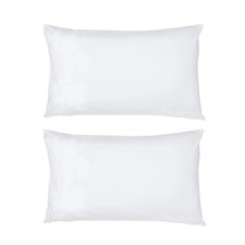 2 Pack Pillow Cases 180TC Hotel Pillowcases Standard 74cm (L) x 48cm (W) AU* Pillowcase price