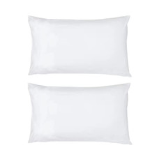 2 Pack Pillow Cases 180TC Hotel Pillowcases Standard 74cm (L) x 48cm (W) AU* Pillowcase price