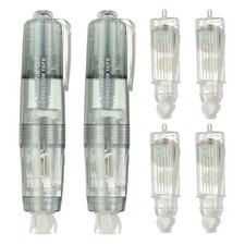 2pcs Retractable White Correction Tape with 4 Extra Refills, Clear Gray Correction Tape price