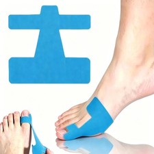50PCS Pre-cut Elastic Hypoallergenic Hallux Correction Toe Tape Breathable Correction Tape price