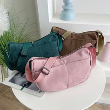 Corduroy Shoulder Bag With Shoulder Strap Fanny Pack Messenger Bag  Women Unisex Messenger Bag price