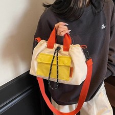 Drawstring Shoulder Bag Contrast Messenger Bag New Mobile Phone Handbag  Unisex Unisex Messenger Bag price