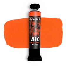 AK Interactive Acrylic Weathering Gouache Paint - Fresh Rust (20ml) Gouache Paint price