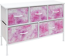 Sorbus Dresser w/ 5 Drawers - Furniture Tall Storage Organizer Unit for Bedroom Baby Room Dresser price