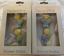 4 Polyresin Kids Room Balloons Drawer Dresser Pull Knobs Baby Nursery Child Baby Room Dresser price