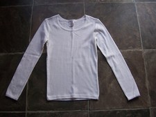 BNWNT Girl's White Long Sleeve Singlet Spencer Size 10 Girls' Undershirt price
