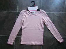BNWT Girl's Pink Thermal Pointelle Long Sleeve Cotton Spencer Singlet Size 8 Girls' Undershirt price