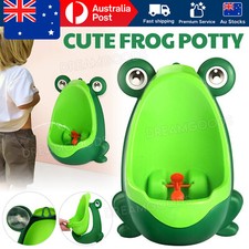 Kid Baby Potty Toilet Training Cute Frog Shaped Bathroom Urinal Boys Pee Trainer Baby Potty price