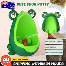 Kid Baby Potty Toilet Training Cute Frog Shaped Bathroom Urinal Boys Pee Trainer Baby Potty price