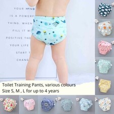 Toilet Training Pants Boys Girls Kids Baby Toddler Potty Diaper Nappy Underwear Baby Potty price