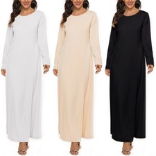 Women Ladies Robe Dubai Abaya Kaftan Muslim Islamic Long Modest Maxi Dress Abaya price