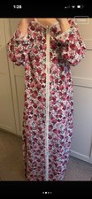 Women's House Dress Maxi Kaftan Long Sleeve Dubai Abaya Muslim Casual LooseGown Abaya price