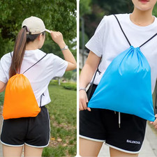 Waterproof Drawstring Gym Bag Lightweight Sports Backpack Durable Large Capacity School Bag price