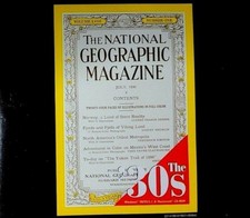 National geographic the 30s - PC CD-ROM in VGC 3 CDs Atlas & Map Software price