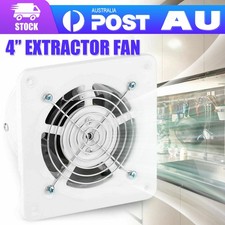 4" INCH Ventilation Extractor Exhaust Fan Blower Window Wall Kitchen Bathroom Ventilation Fan price