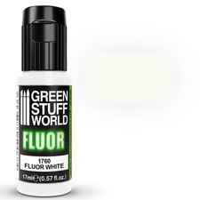 Fluor Paint WHITE - Acrylic Brush and Airbrush Neon Intense Blacklight Acrylic Paint price