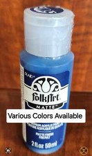 Folkart Acrylic Paint 2 oz Bottles Various Colors! New! Acrylic Paint price