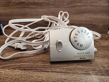 Biddeford TC11BA Auto Off Heated Electric Blanket Control Power 4 Prong Silver Electric Blankets price