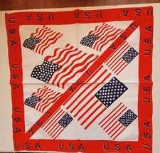20" X 20" USA Bandana Unisex Scarf price