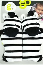 Go By Goldbug Car Seat Strap Cover Stroller Bouncer Zebra Pal Soft Plush Strap Baby Bouncer Cover price