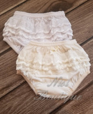 Baby Panties, White or Ivory Color, Baby Girl Diaper Cover, Cotton Girl Panties Baby Panties price