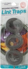 Stainless Steel Washing Machine Lint Traps 3-Pack - NEW! Carpet Washing Machines price