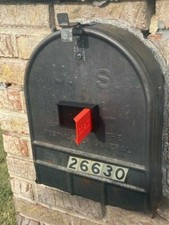 Front mounted Mailbox flag Great on brick/stone mailbox - *Fast Ship Mailbox price