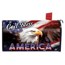 Briarwood Lane God Bless America Eagle Mailbox Cover - Standard Size Mailbox price