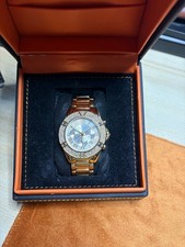 Giorgio Milano Chronograph Watch Gold tone Stainless Steel Swarovski Crystals Swarovski Bracelet price