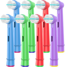 8 Kids Replacement Toothbrush Soft Heads Compatible with Braun Oral B Brush Head Baby Gum Brush price