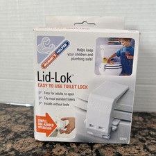 Toilet Lid Lock - Locks Seat to Lid to Keep Child Out - Mommy's Helper Baby Toilet Seat Lock price