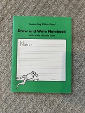 Handwriting Without Tears Draw And Write Notebook With Wide Double Lines New Handwriting Notebook price