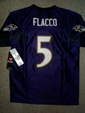 Baltimore Ravens JOE FLACCO nfl Jersey YOUTH KIDS BOYS CHILDRENS (L-LARGE 10-12) Boys' Jersey price