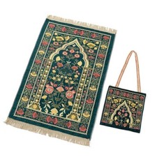 2025 New design Islamic Prayer Rug Musallam Muslim Prayer Mat  carpet Jainamaz Prayer Rug price