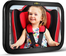 Baby Car Mirror,  Car Seat Mirror, Safely Monitor Infant Child in Rear Facing Ca Baby Monitoring Mirror price