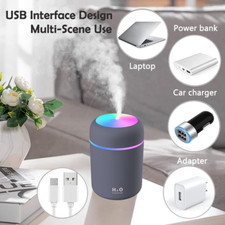 Portable USB Mini Humidifier Car Air Purifier Oil Aroma Diffuser Cool Mist 300ML Air Purifiers - Humidifiers price