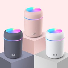 USB Portable Mini Humidifier Car Air Purifier Oil Aroma Diffuser Cool Mist 300ML Air Purifiers - Humidifiers price