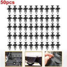 50x Radiator Core Support Upper Panel Cover Retainer Nylon Clip Car Accessories Radiator Accessories price