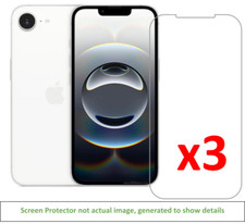 3x iPhone 16e/17e Screen Protector w/ cloth Mobile Phone Screen Protector price