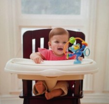 INFANTINO MONKEY Suction Cup "Stick & Spin" High Chair Toy Moving Rings Toddler High Chair Toy price