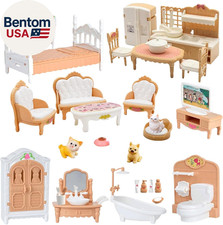 36Pcs Dollhouse Furniture Set,Miniature 1:12 Scale Dolls House Accessories with Youth Room Set price
