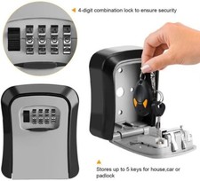 4 Digit Key Safe Lock Box Combination Wall Mount Security Storage Case Organizer Key Box price