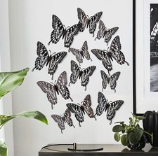12 x 3D Butterfly Wall Stickers Home Decor Room Decoration Sticker Bedroom Cute Baby Door Ornament price