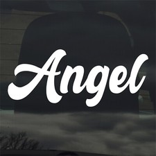 Angel Sticker Decal - Cute Fun Inspired - Tumbler Phone Laptop Car Window Baby Door Ornament price