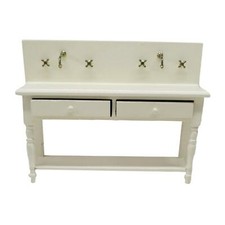 1/12 Scale Dollhouse Miniature Basin Cabinet Furniture Accessories Bathroom Bathroom Cabinet / Furniture price