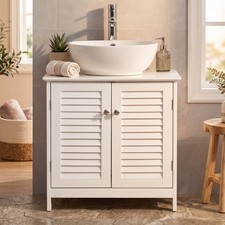 Bathroom Vanity U Cutout Under Sink Cabinet Wood Bathroom Storage Furniture Bathroom Cabinet / Furniture price