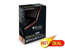 usb tv tuner DVB-T/C/Analog EVROMEDIA Hybrid Volar HD, New, capture video TV Tuner Card price